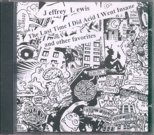 Jeffrey Lewis Last Time I Did Acid I Went Insane CD Royaume-Uni Rough Trade 2001
