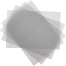 4 PSC 20 Wire Mesh Sturdy Metal Mesh Sheets for DIY Projects 304 Stainless Steel