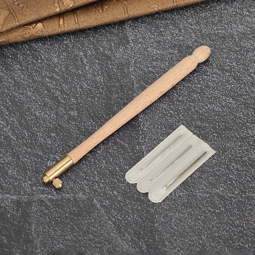 Wooden Handle Crochet Hook For Embroidery Work On Hand-made Crafts - Picture 3 of 24