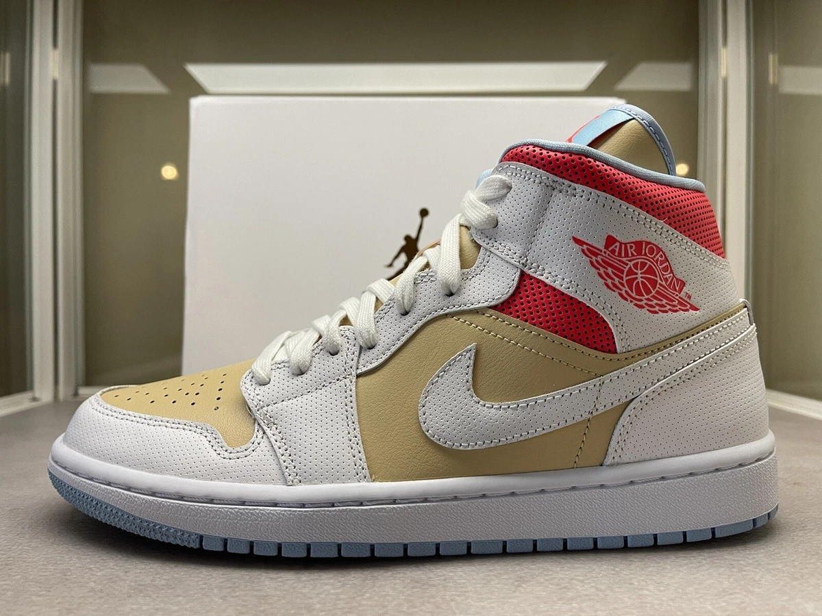 women's air jordan 1 mid se sesame