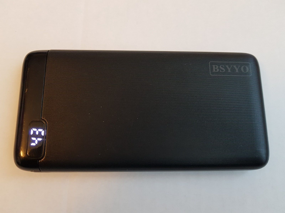 BSYYO 10600mAh Power Bank WE39 FAST CHARGE Portable Charger for