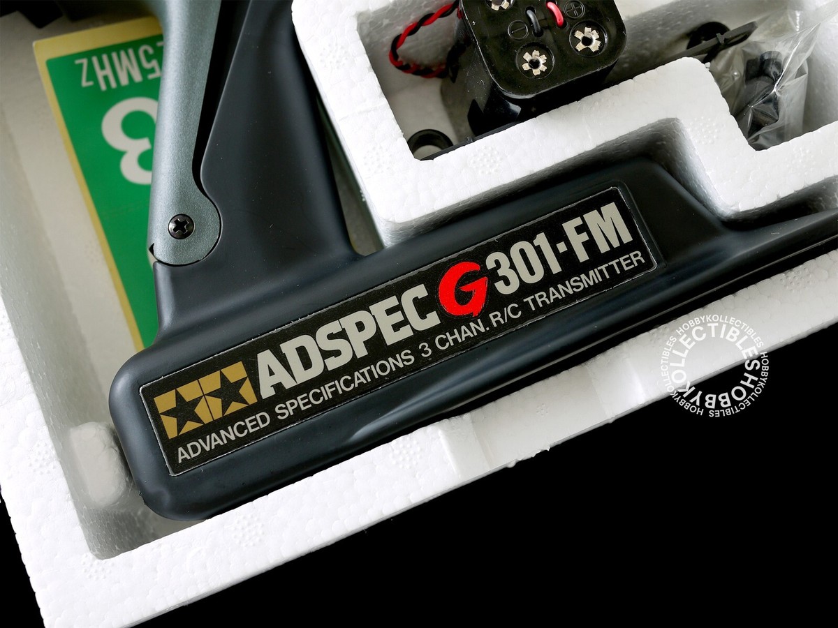 Tamiya RC Adspec G301-FM 3 Channel 2 Servo Radio Control Tamiya RC Adspec G301-FM 3 Channel 2 Servo Radio Control