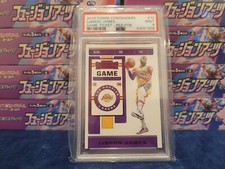 2019 PSA 9 LeBron James Panini Contenders Game Ticket Red Foil #70