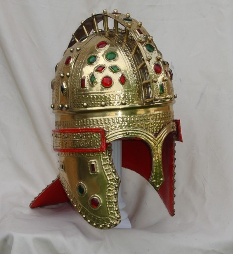 Crested Roman Cavalry Officers jewel helmet Berkasovo Constantine