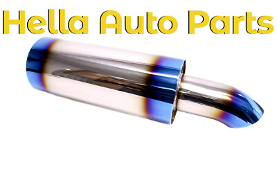 PLM Power Driven Universal Turndown Dolphin Tip Muffler with 2.75'' Inlet