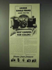 1947 Universal Camera Corporation Ad - Mercury II
