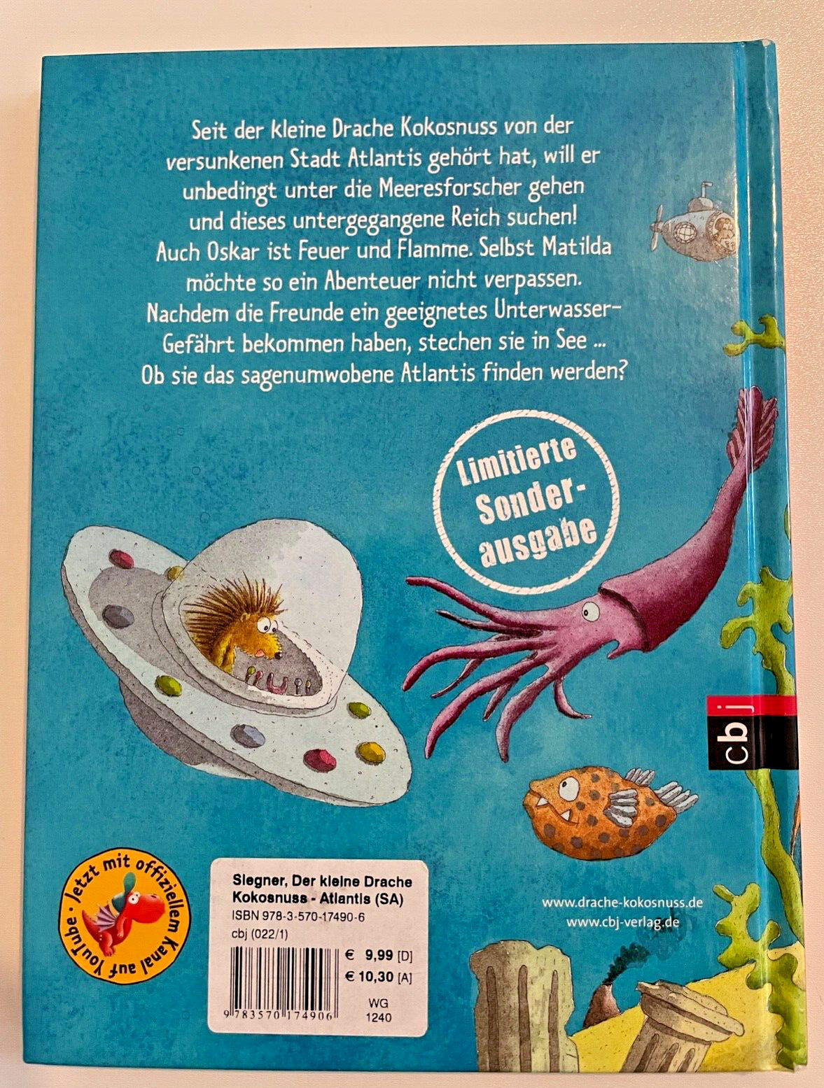 Thumbnail - Der Kleine Drache Kokosnuss 15 Auf Der Suche Nach Atlantis Limitierte
