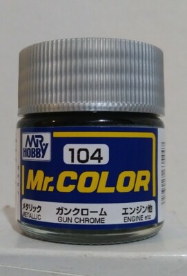 Gunze Sangyo Mr Color C - 104, Gun Chrome 10ml.