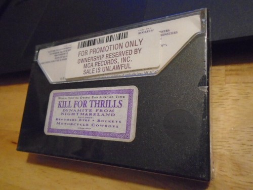 SEALED RARE PROMO Kill For Thrills CASSETTE TAPE Dynamite GUNS N' ROSES Gilby ! - Picture 2 of 2