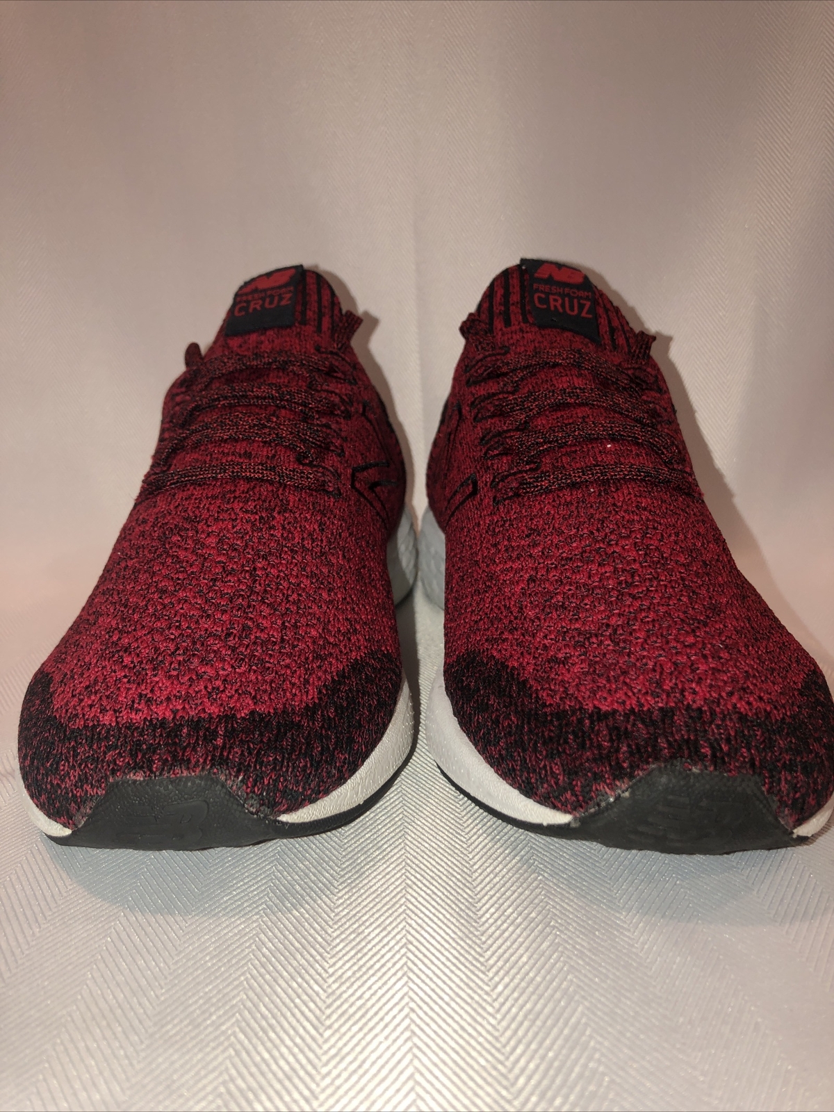 SAOLA Scarpe da corsa New Balance da uomo fresche in schiuma Cruz V2 MCRZSSR2 rosse taglia 9 5