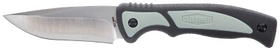 Old Timer 1137135 Trail Boss 3.70'' Fixed Drop Point Plain Stainless Steel Blade 