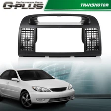 Fit For 02-06 Toyota Camry Center Dash A/c Vents Radio Stereo Trim Bezel Black