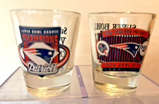 N.E.Patroits Hunter Super Bowl Shot Glasses X...