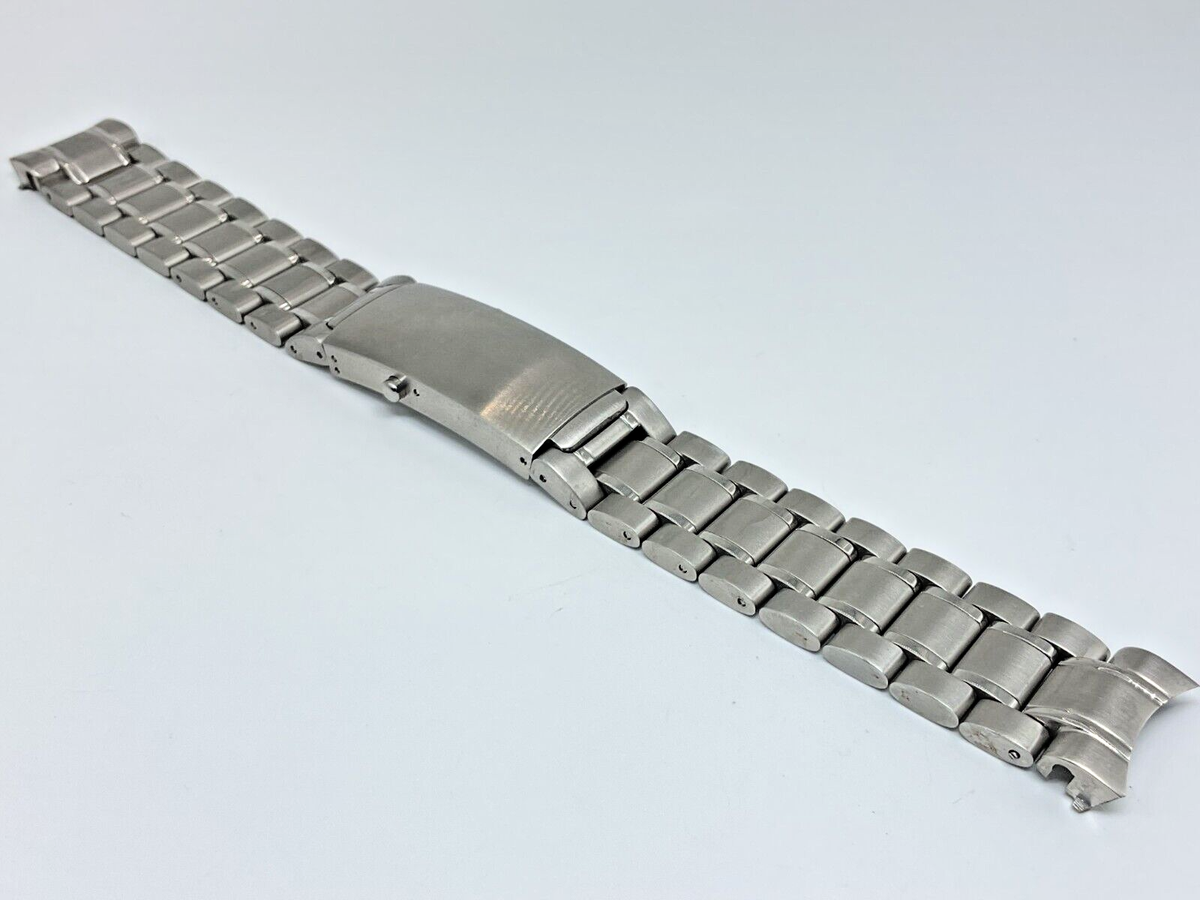 Ωオメガ　ステンレスused 補修用ブレス　　SSバンド　値下げ FORGED 18MM 316L S/S BAND BRACELET FOR OMEGA SPEEDMASTER CO-AXIAL