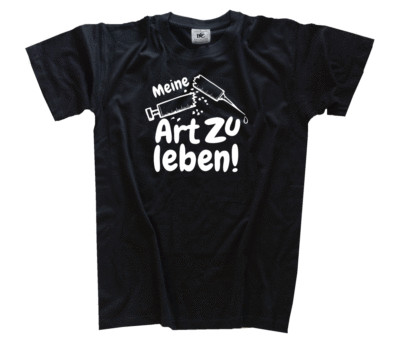 Meine Art zu leben Nein zum Impfzwang ungeimpft Corona Plandemie RKI T-Shirt