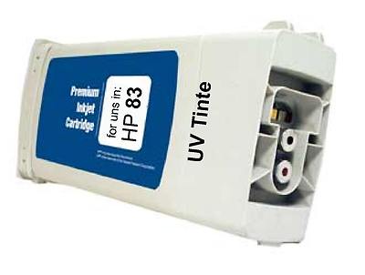 Ink Cartridge for HP DesignJet 5000 5500 HP / C4944A No. 83 / LIGHT CYAN UV