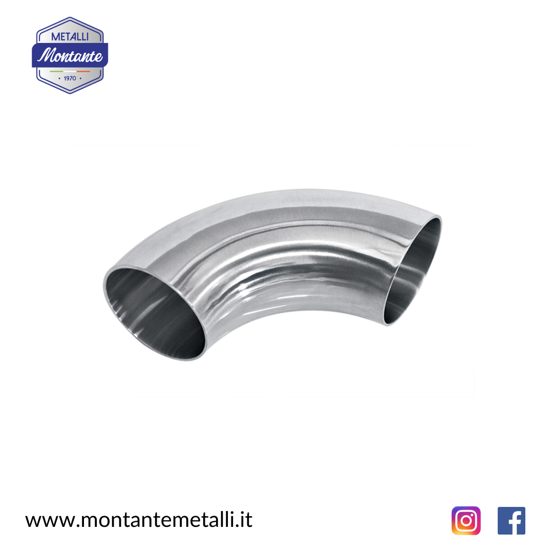 Gomito Scarico 90° Acciaio Inox - Curva Stretta, Diametro 51mm - Foto 10