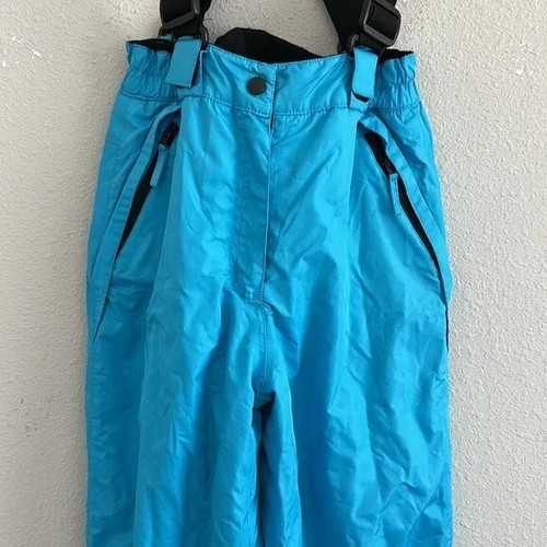 Crane kids Blue Snow Pants with Suspenders - Picture 6 of 6
