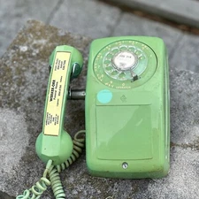 Automatic Electric Wall Telephone AE90 Seafoam Green Mint AE GTE