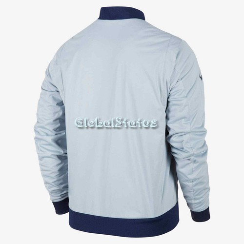 NIKE RAFA NADAL PREMIER GREY NAVY FULL ZIP TENNIS OPEN JACKET SZ 2XL #619450-017 - Picture 9 of 12