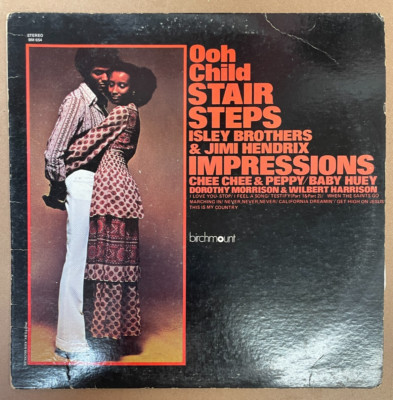 OOH CHILD STAIR STEPS ISLEY BROS JIMI HENDRIX BIRCHMOUNT CANADA 1972 VG+/VG SOUL