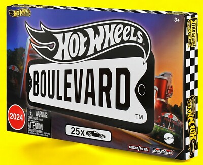 Hot Wheels Boulevard 25-Car Factory Set (HRW96) - Mars 2025 - Neuf