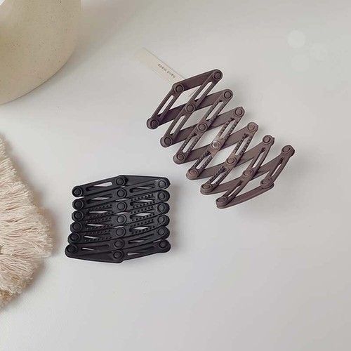Girl With Tooth Non-slip Telescopic Headband Acrylic Folding Hairband Head Wrap - Picture 11 of 17