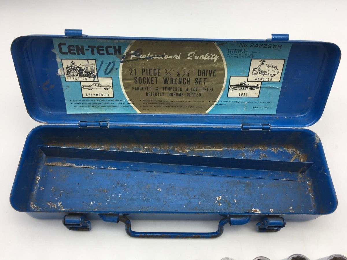 Cen-Tech 21 Piece Heavy Duty 3/4