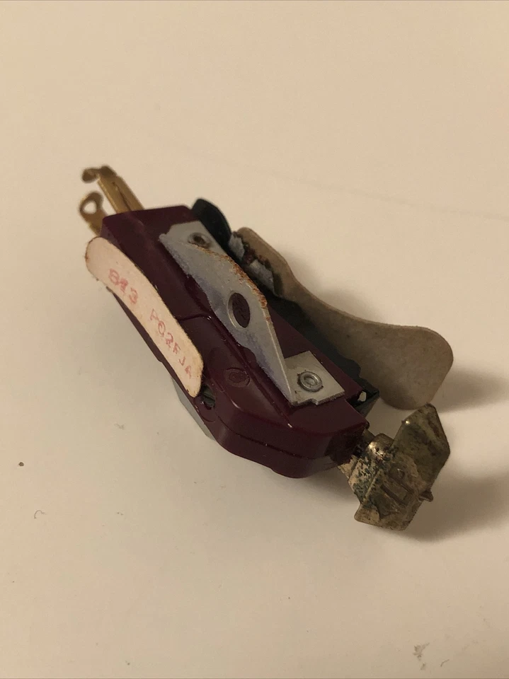 Cartucho/lápiz óptico reproductor de discos Shure WC-10 de colección NOS RARO Foto 2 de 4