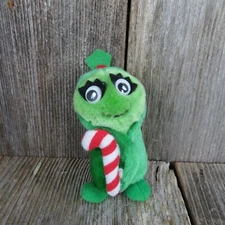 Vintage Peas Ornament Plush Christmas Yumkins Del Monte Fruit and Vegetables