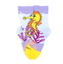 Magical Sea Horse Youth Socks Size 7-12