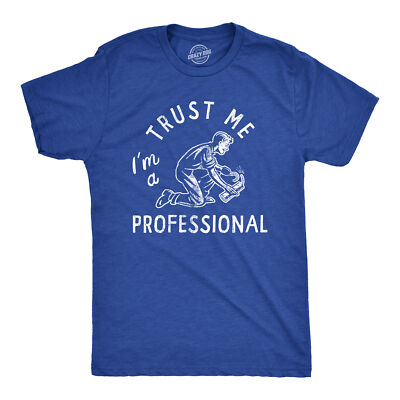 Mens Trust Me Im A Professional T Shirt Funny Sarcastic Fireworks Joke Tee For