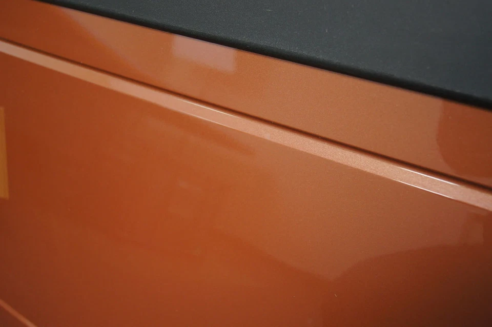 Camión Hummer H2 SUT 2005-09 puerta trasera puerta trasera extremo trasero naranja metálico nuevo fabricante de equipos originales Foto 3 de 4