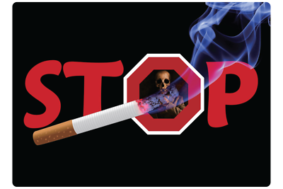 stop tobacco use STOP SMOKING - RETAIL OFFICE BUSINESS USE| Adhesive Vinyl Sign Decal