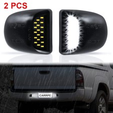 2x Led License Plate Light Assembly Fit For Chevy Silverado Gmc Sierra 1500 2500