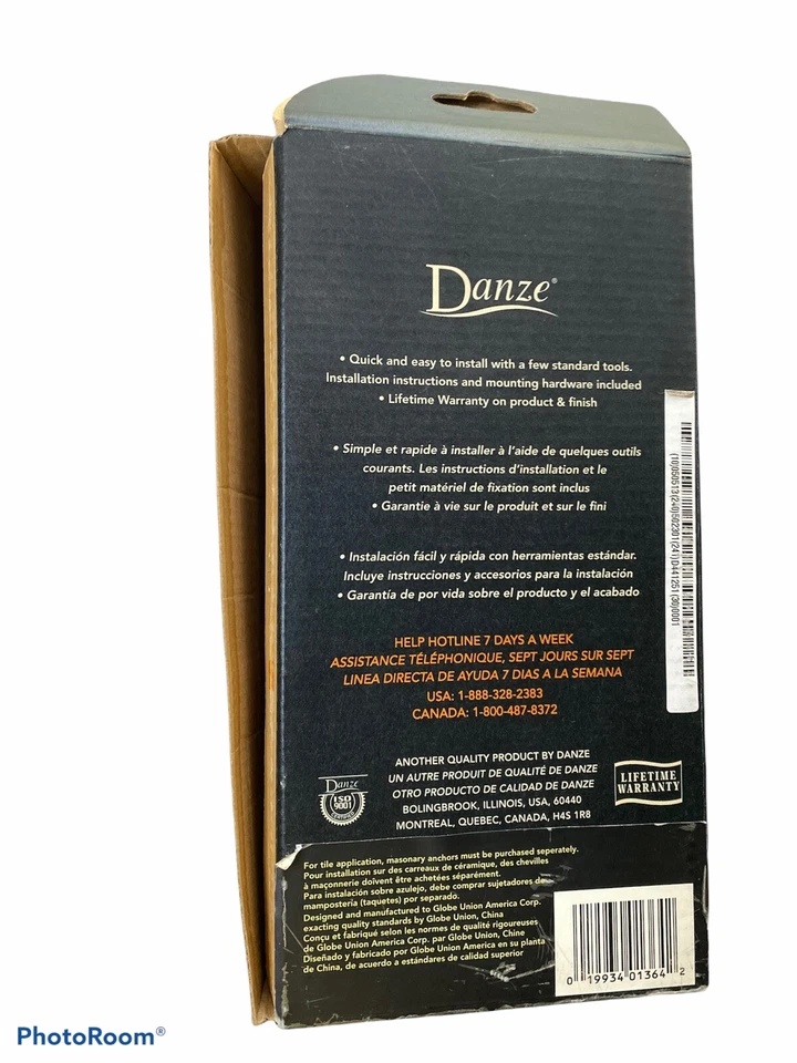 Soporte de papel Danze Plymouth D441251 Plymouth cromado Foto 2 de 4