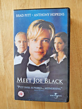 Meet Joe Black, VHS Video Tape PAL - Brad Pitt, Anthony Hopkins, Claire Forlani
