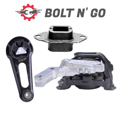 Note Engine Mount 3PCS Engine Motor & Trans Mount Fits Nissan Versa Versa Note 2012-2017 ...