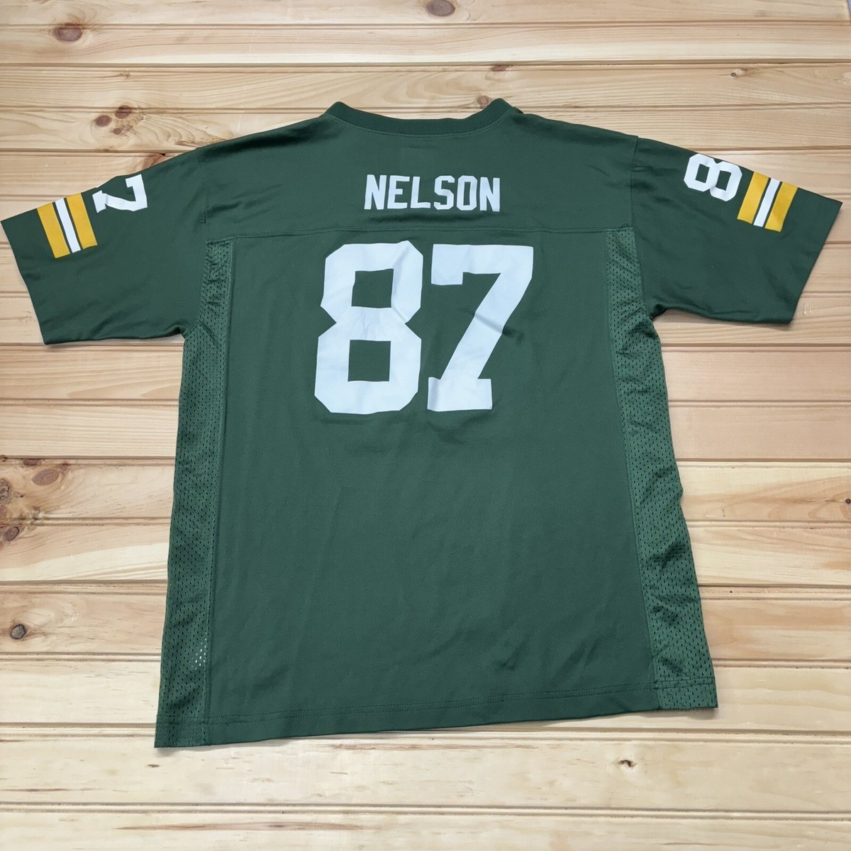 Green Bay Packers #87 Jordy Nelson NFL Team Football Jersey
