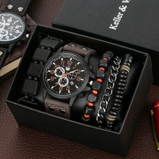 Luxury Calendar Watch for Men Fashion with Br...