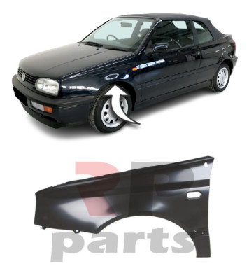Für Volkswagen Golf MK3 96-97 Vorne Flügel Für Malerei Rund Loch Cabrio Links