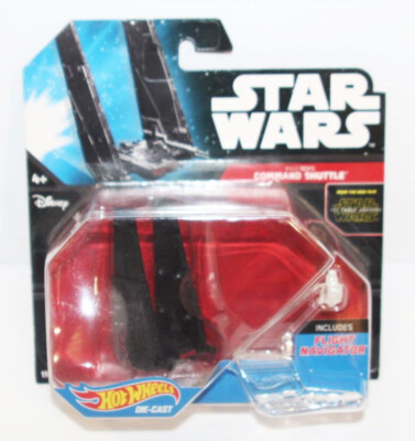NIP MOC - Hot Wheels 2014 Star Wars The Force Awakens Kylo Ren's Command Shuttle