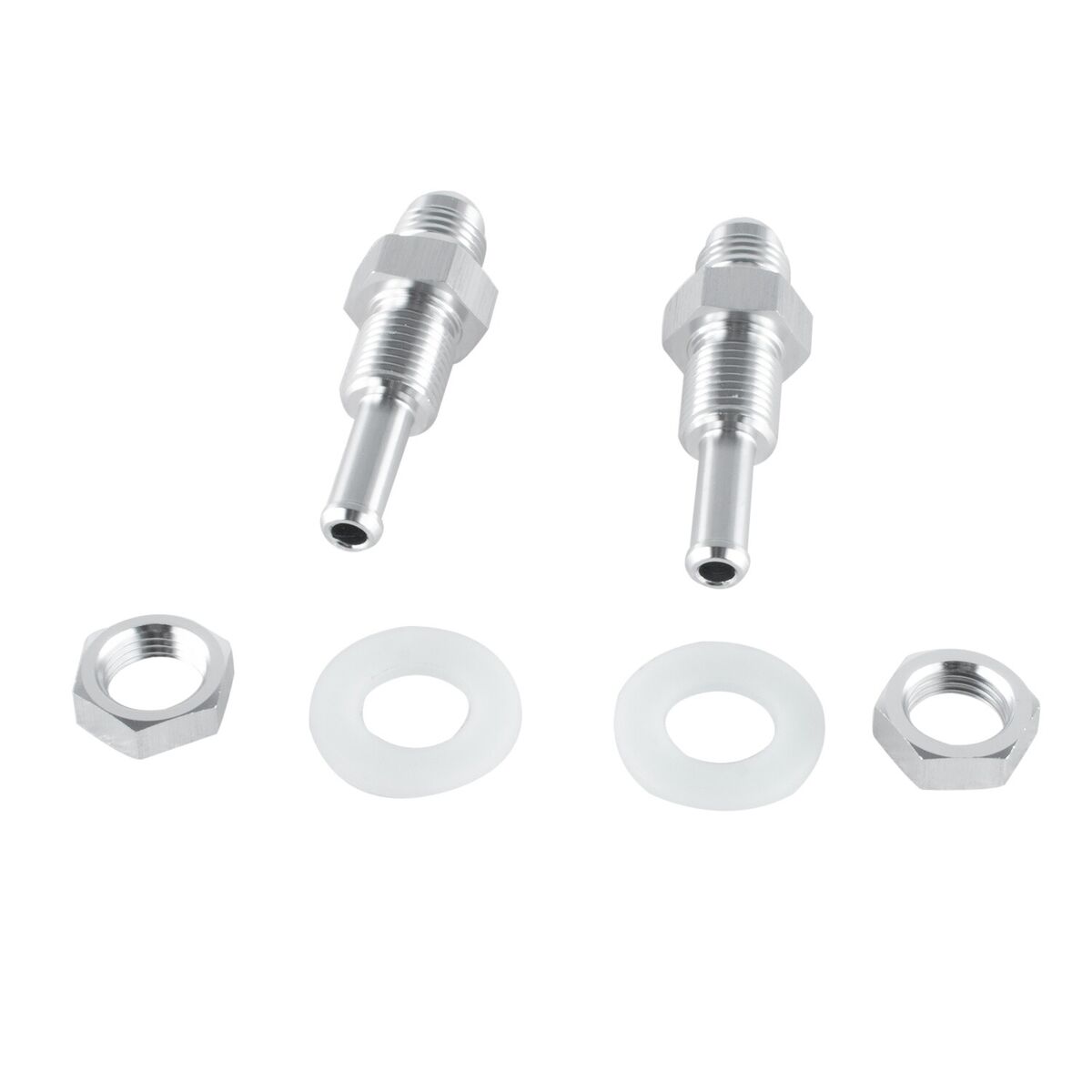 Aeroquip Straight Aluminum #3 Flare- 1/8in Pipe - Bulk Aeroquip Straight Aluminum #3 Flare- 1/8in Pipe - Bulk