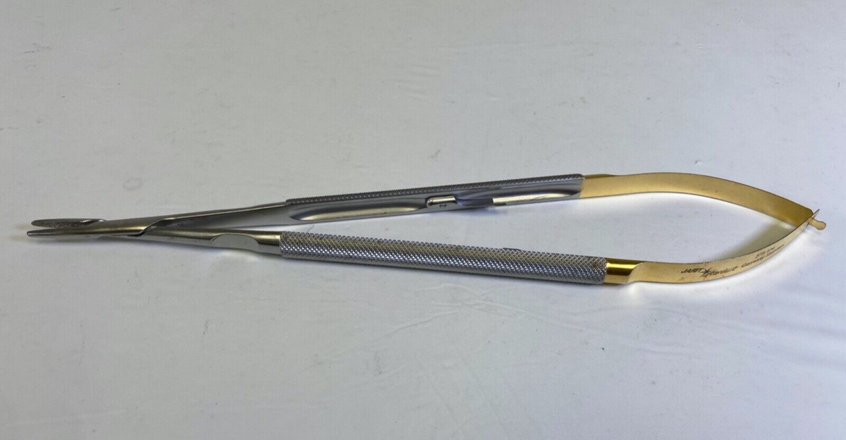 Jarit 278-134 Jacobson Micro Star Dust Needle Holder 2mm w/ Catch