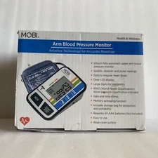 MOBI Advanced Automatic Upper Arm Blood Pressure Monitor NIB