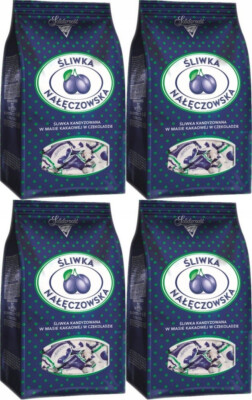 4 x Solidarnosc SLIWKA NALECZOWSKA - Plum in Chocolate 4 x 350g / 12.34oz