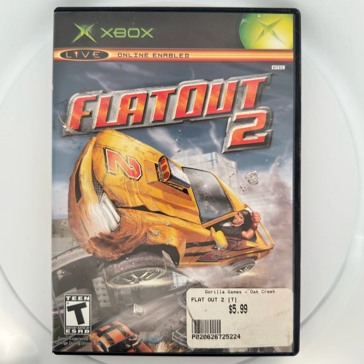 Flatout Complet Flat out sur Xbox