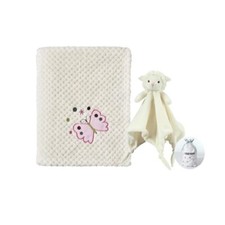 Soft Cozy Baby Blankets for Boys Girls  Security Blanket Set with A Gift Bag...