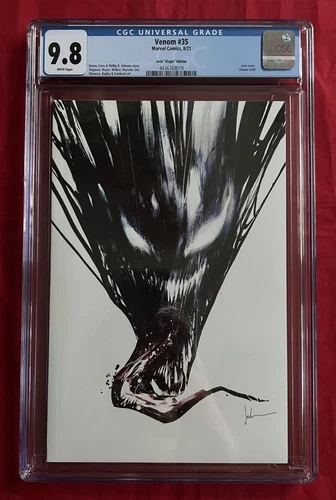 Venom #35 Jock 1:500 Virgin Variant CGC 9.8! Vilanova/Bagley/Sandoval Art Marvel