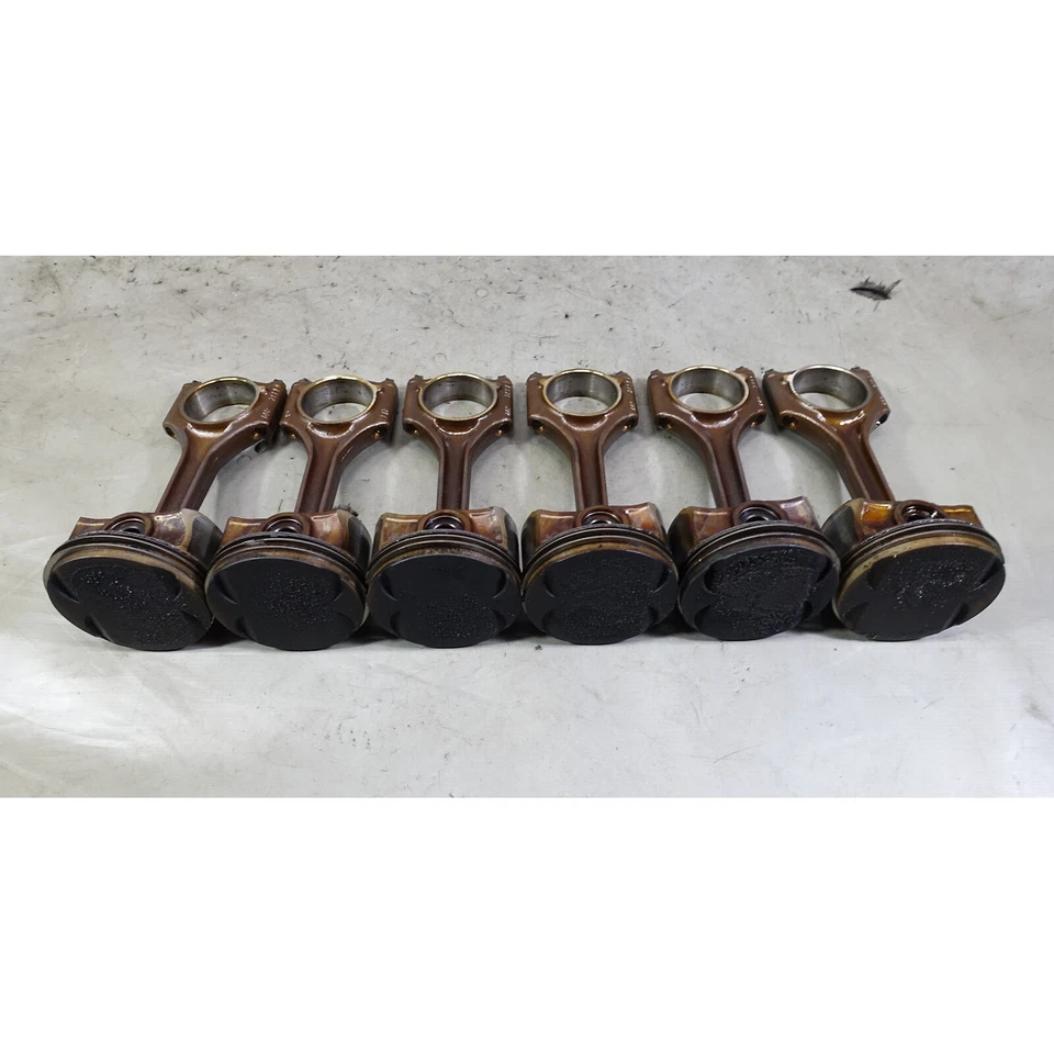 BMW M54 2001-2006 2,5 L 6 cilindros motor pistón y biela juego de 6 OEM Foto 2 de 4